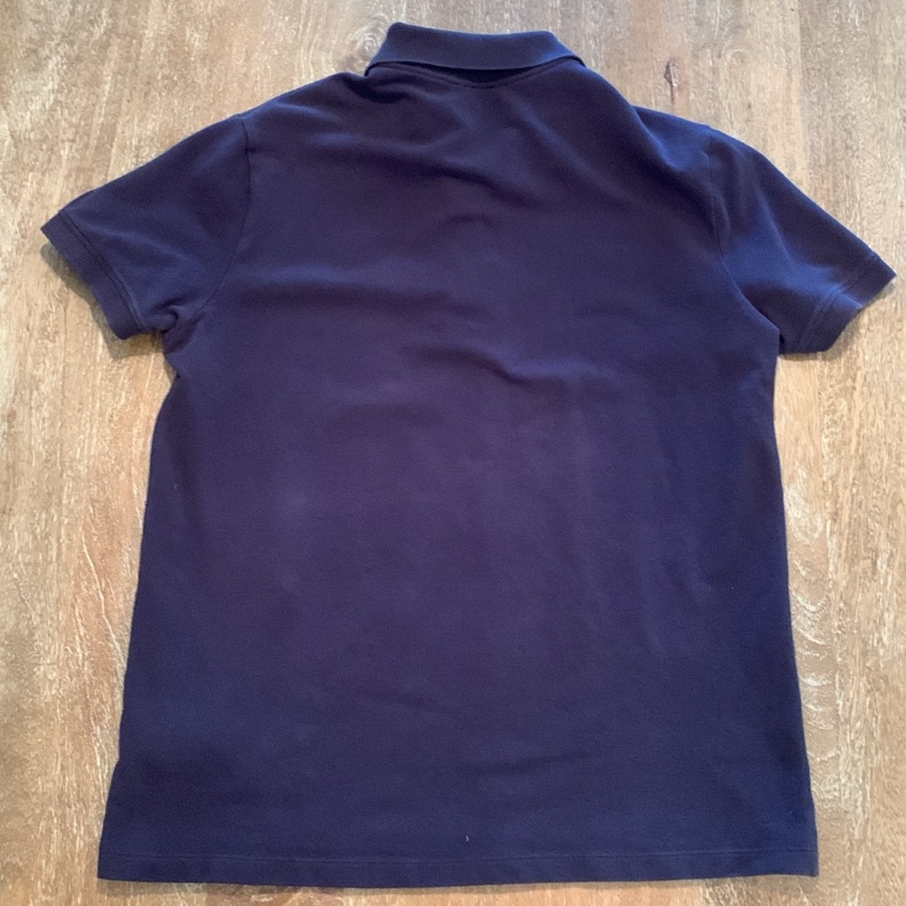 Versace Collection Large Polo In Navy - Picture 3 of 9